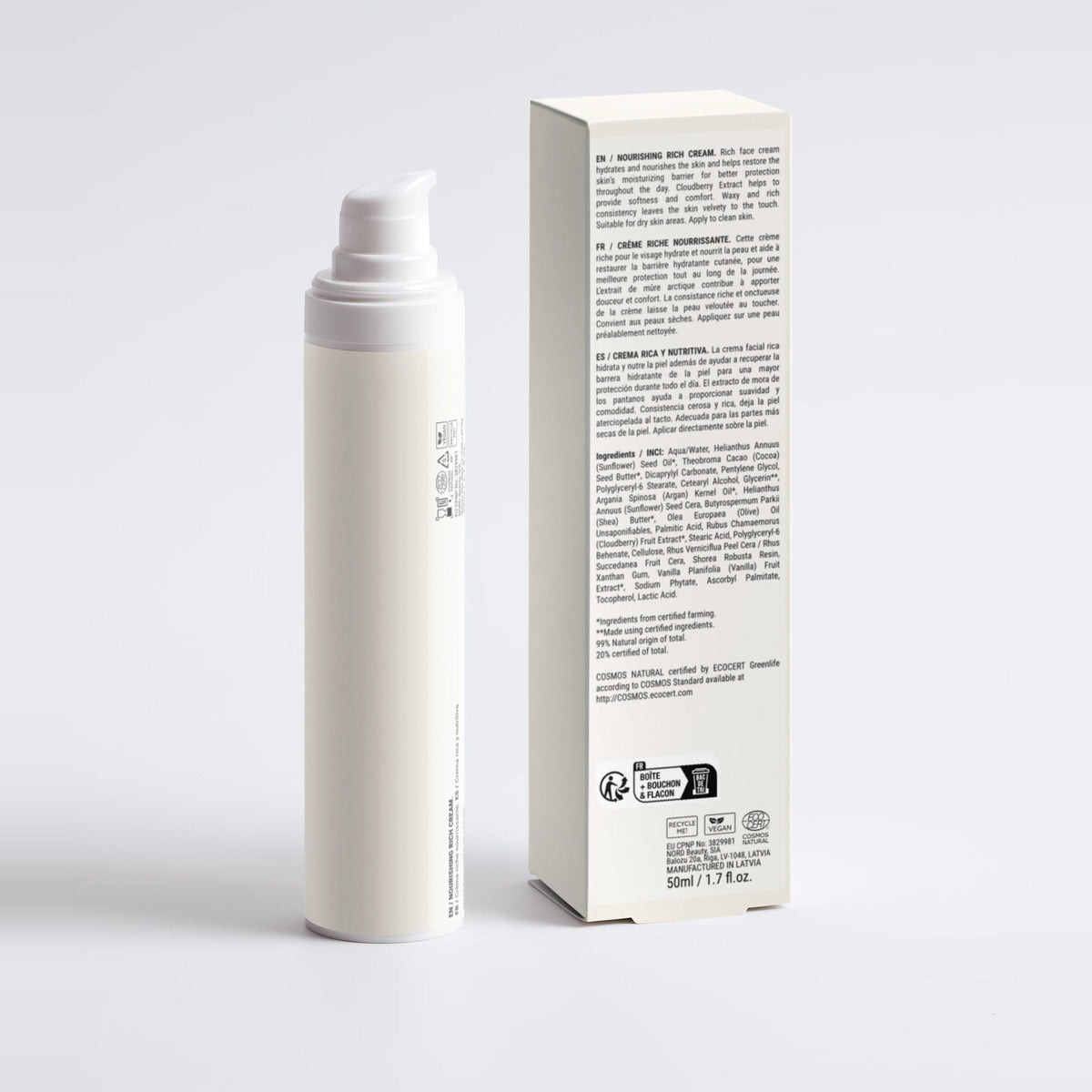SAMVIRAA Nourishing Rich Cream, Fragrance-Free (detail)