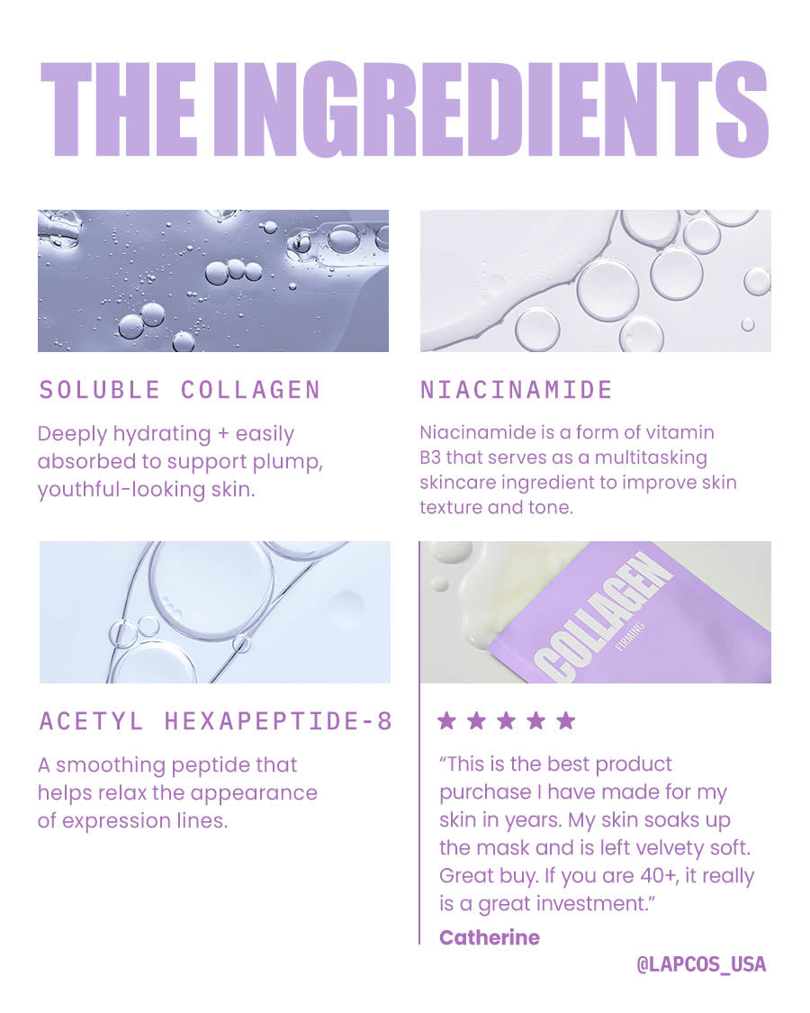 Daily Collagen Firming Facial Skin Mask
