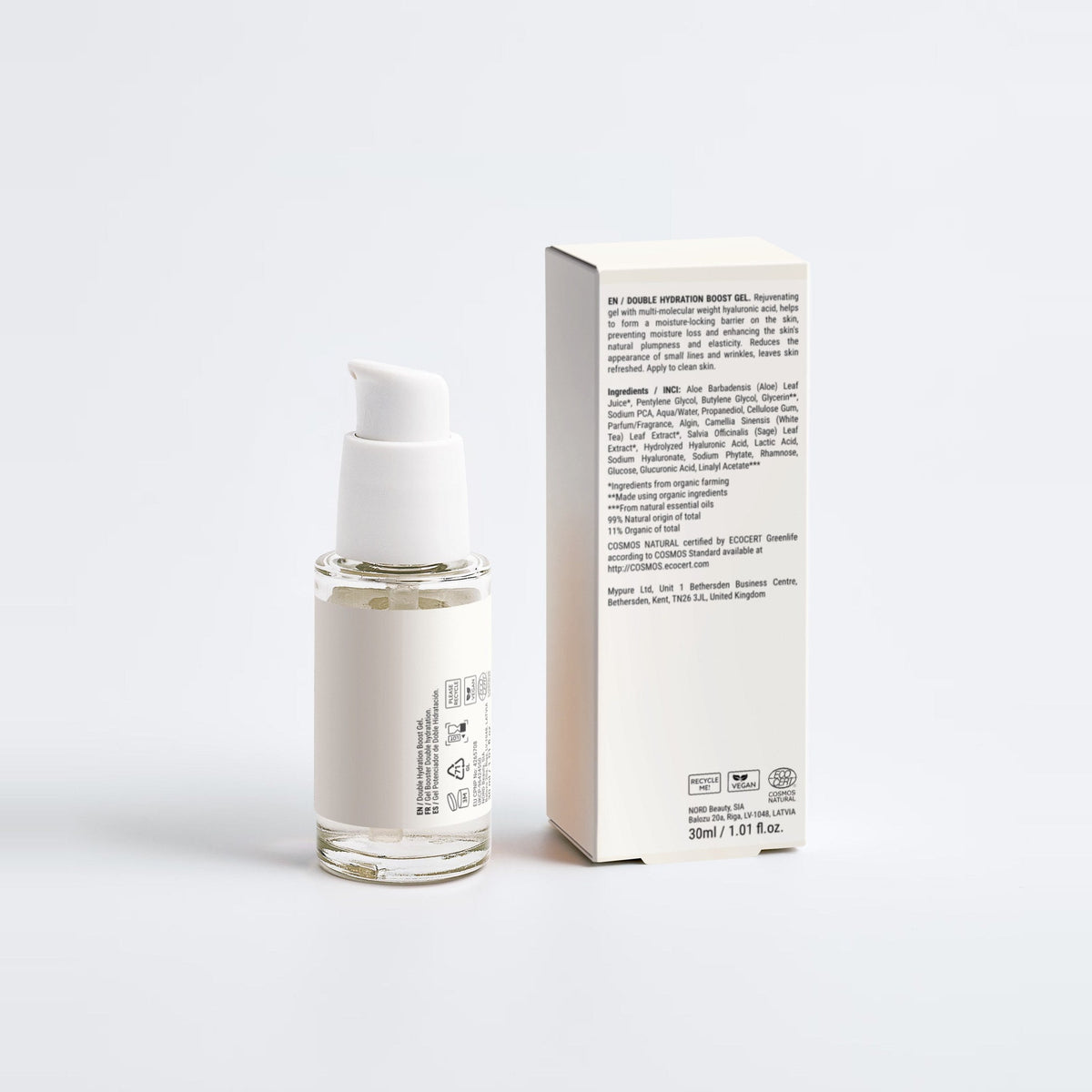 SAMVIRAA Hydration Boost Gel, Hyaluronic Acid (detail)