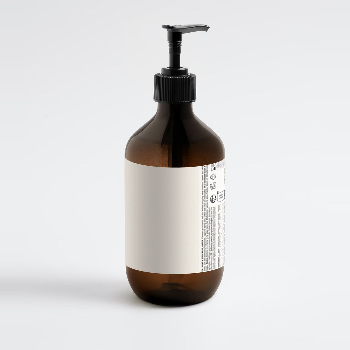 SAMVIRAA Body Wash, Patchouli & Amber Vanilla (detail)