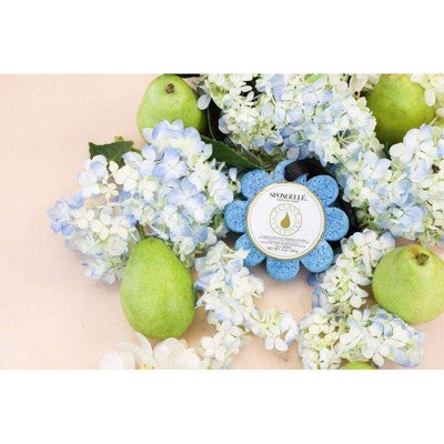 Daisy Body Buffer, Freesia Pear