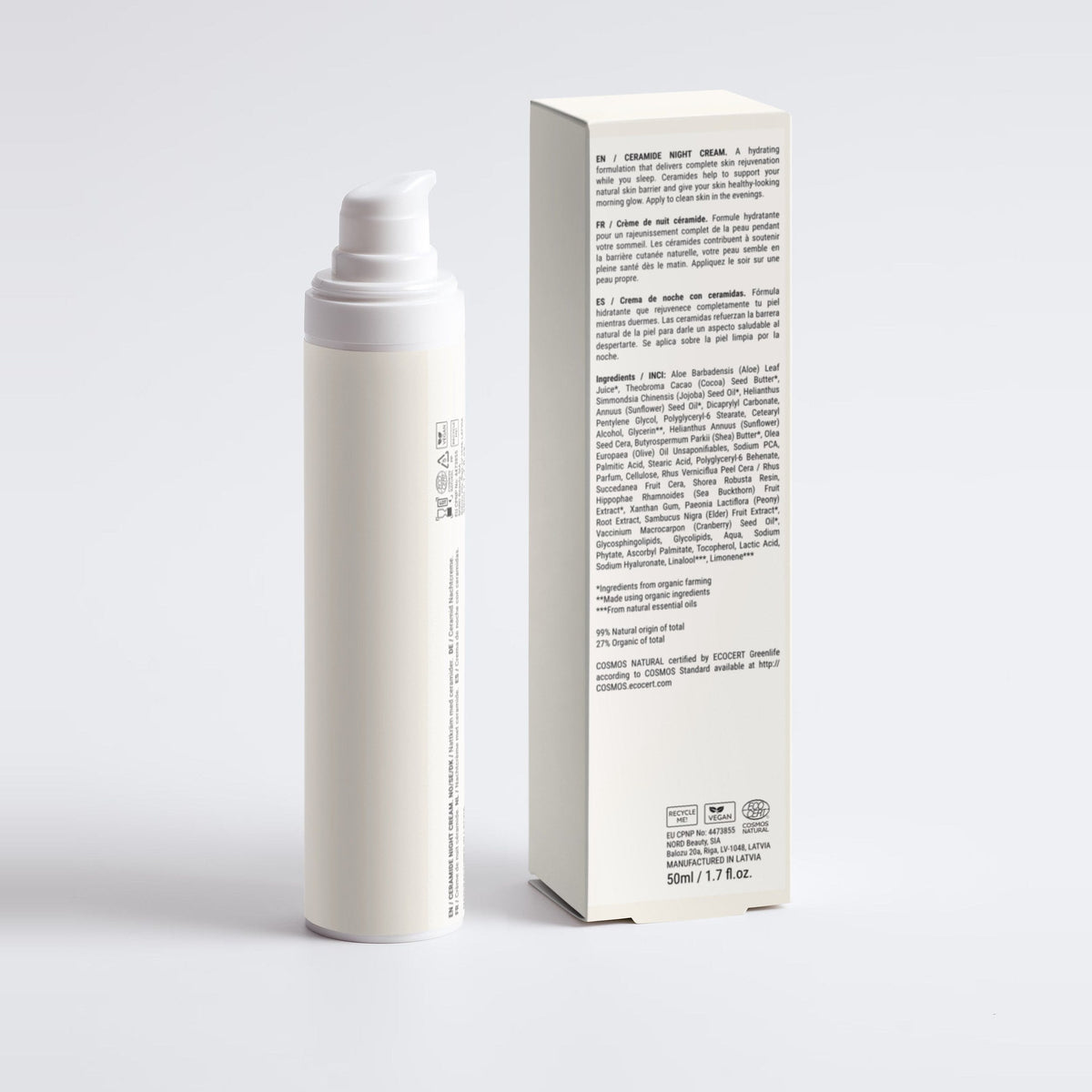 SAMVIRAA Ceramide Night Cream (detail)