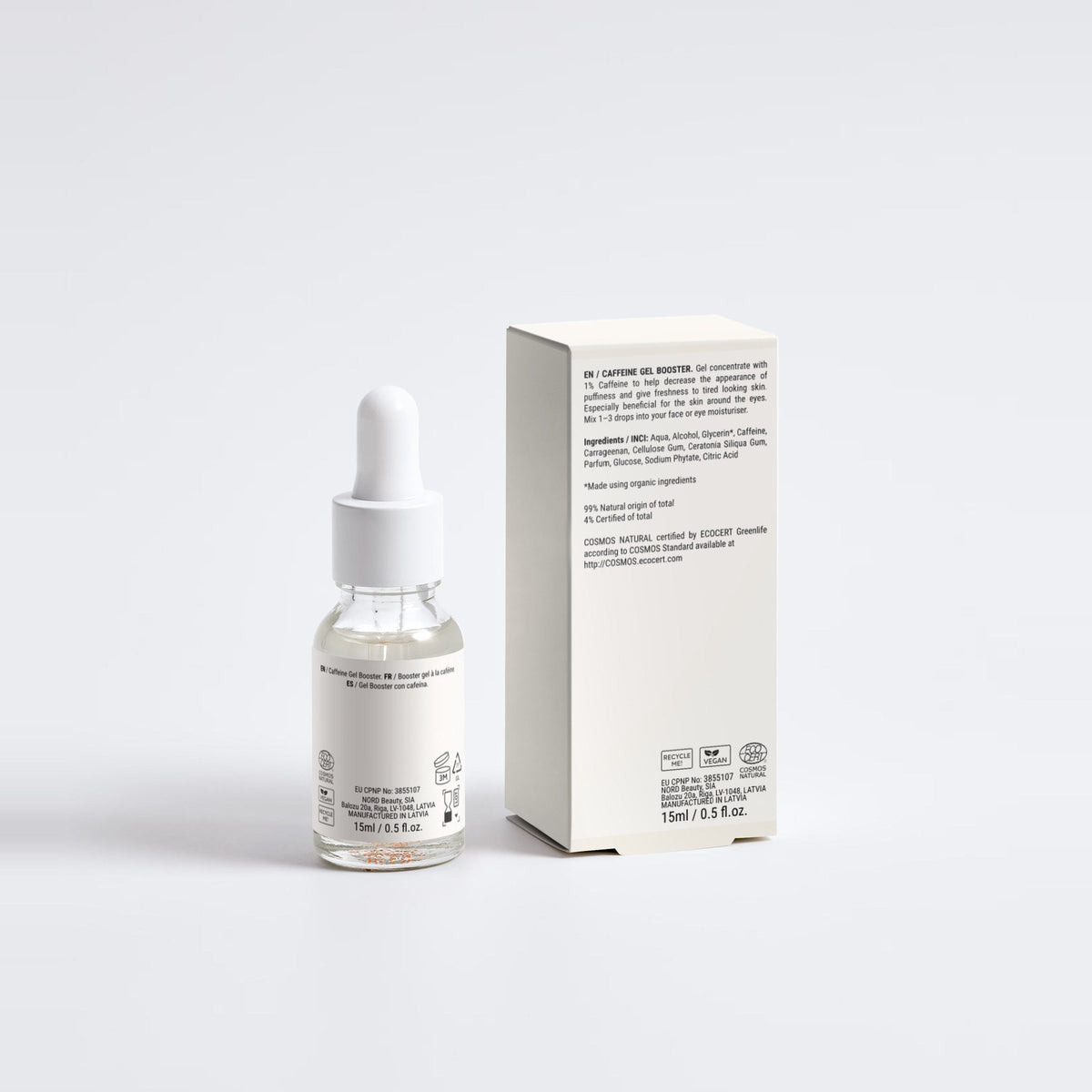 SAMVIRAA Caffeine Gel Booster, 15 ml (detail)