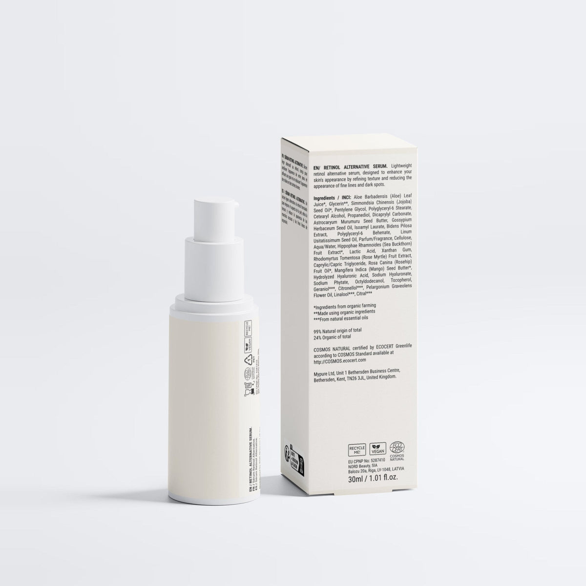 SAMVIRAA Retinol-Alternative Face Serum (detail)