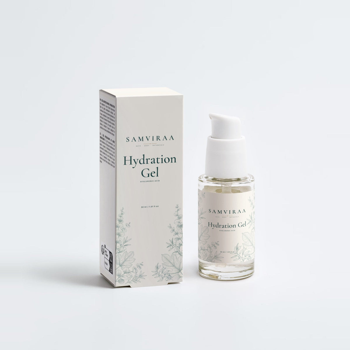 SAMVIRAA Hydration Boost Gel, Hyaluronic Acid