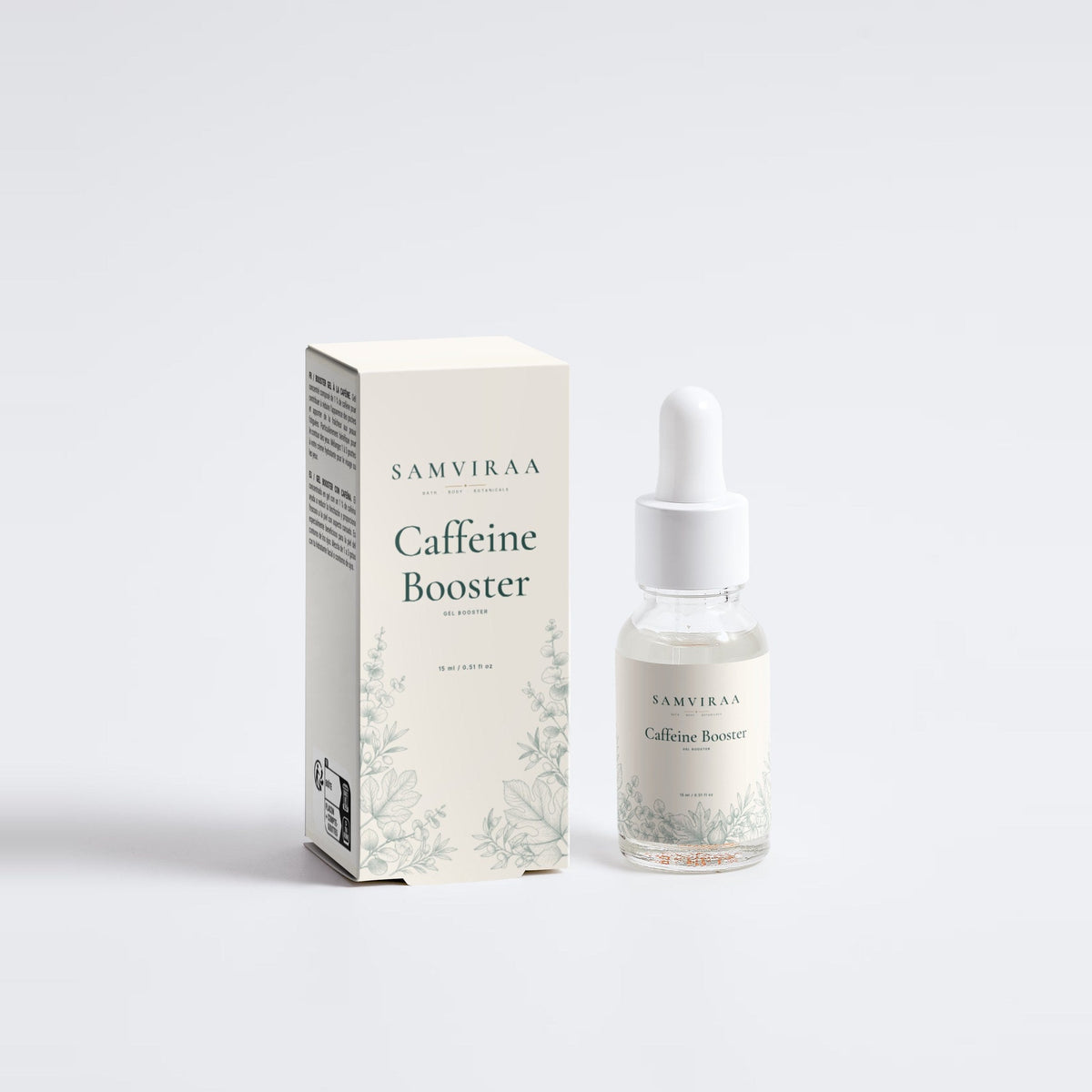 SAMVIRAA Caffeine Gel Booster, 15 ml