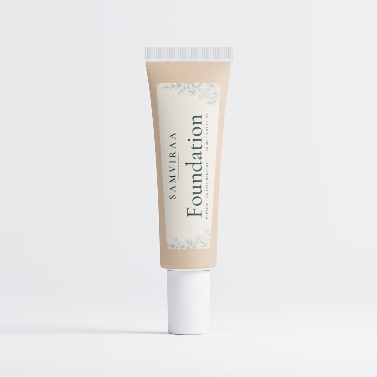 SAMVIRAA Peptide Foundation, Semi-Matte · 05 Fair Neutral