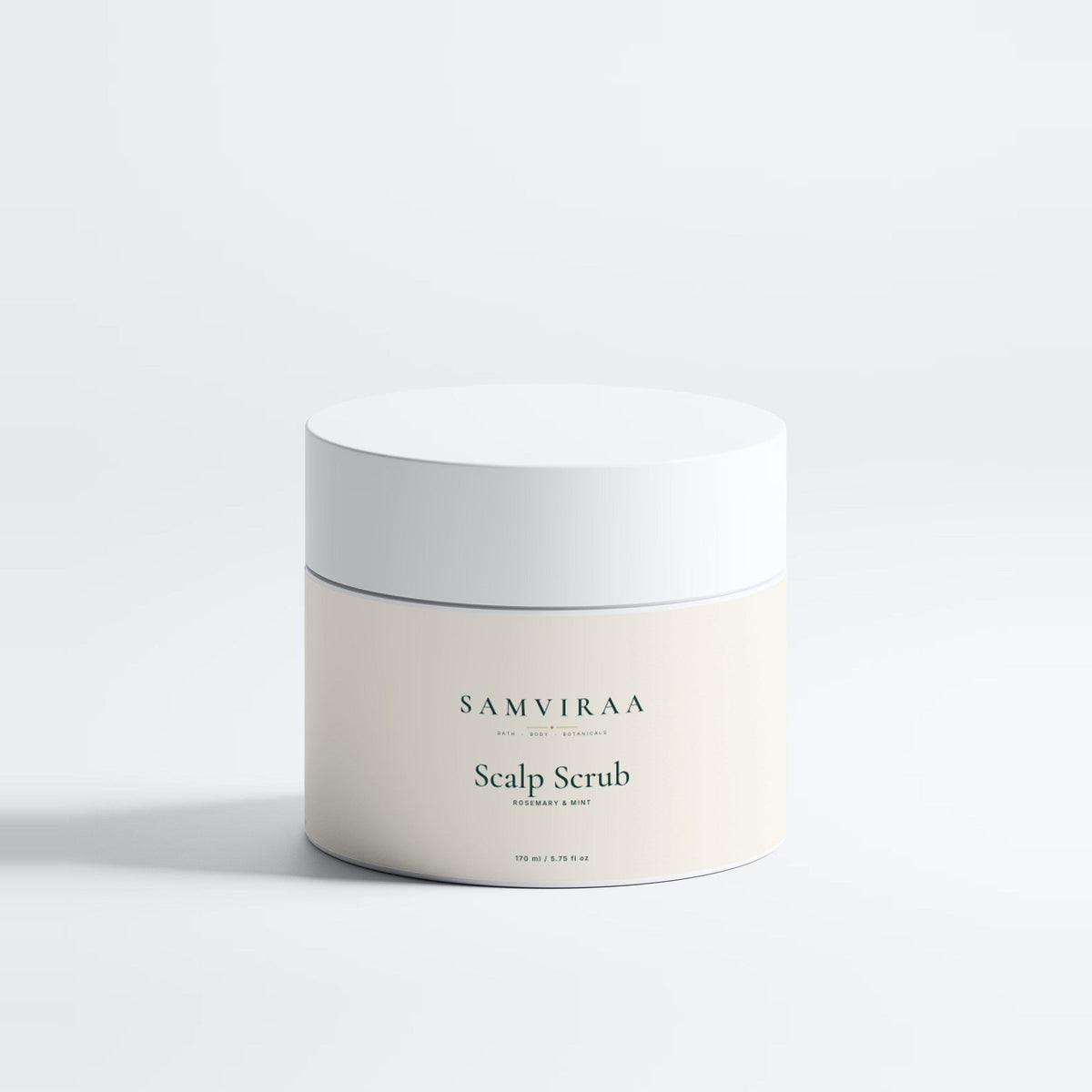 SAMVIRAA Scalp Scrub, Rosemary & Mint