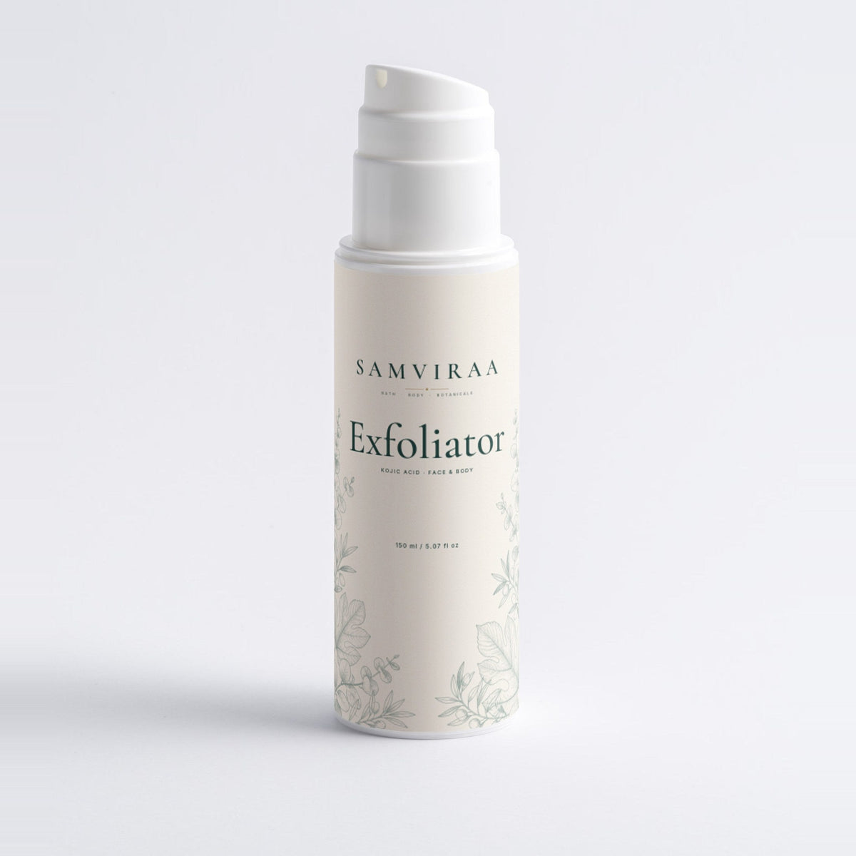 SAMVIRAA Face & Body Exfoliator, Kojic Acid