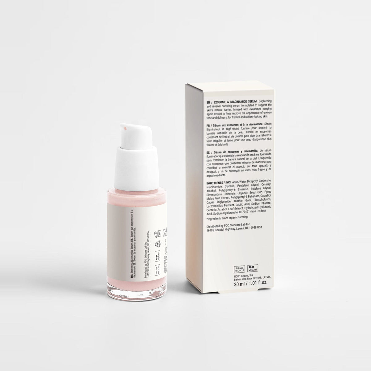 SAMVIRAA Exosome & Niacinamide Face Serum (detail)