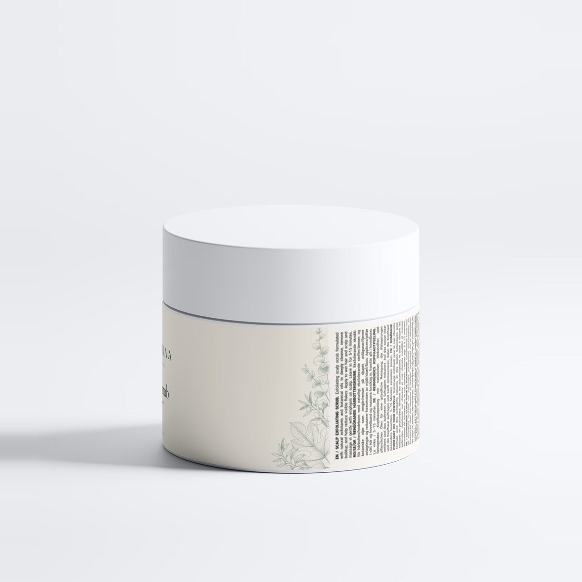 SAMVIRAA Scalp Scrub, Rosemary & Mint (detail)