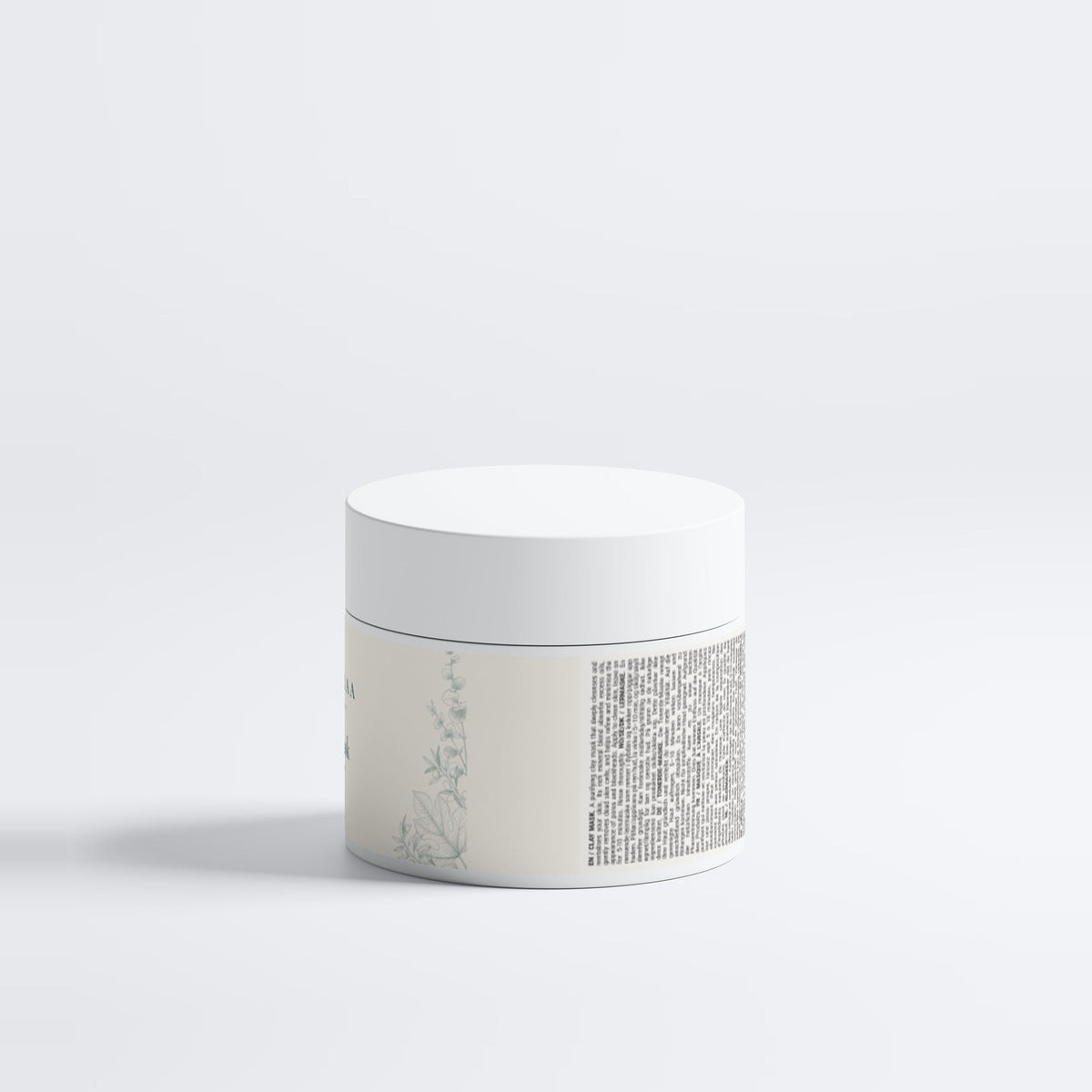 SAMVIRAA Clay Face Mask, Kaolin & Charcoal (detail)