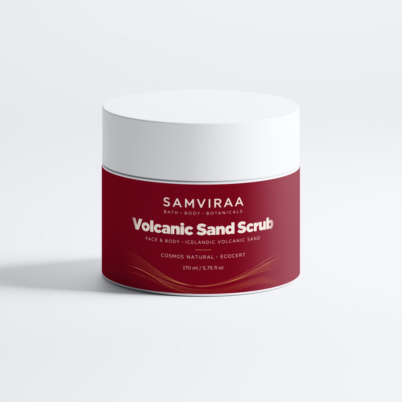 Face & Body Scrub, Icelandic Volcanic Sand