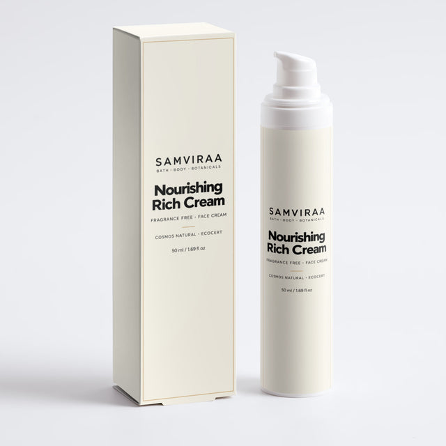 SAMVIRAA Nourishing Rich Cream, Fragrance-Free