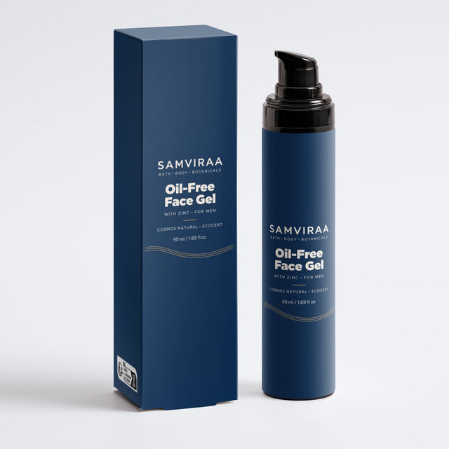 SAMVIRAA Oil-Free Face Gel with Zinc for Men