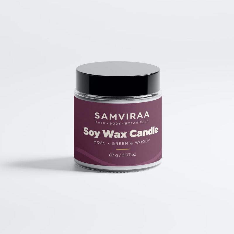 Soy Wax Candle, Moss